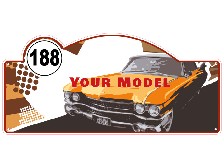 Rally plate modèle 4