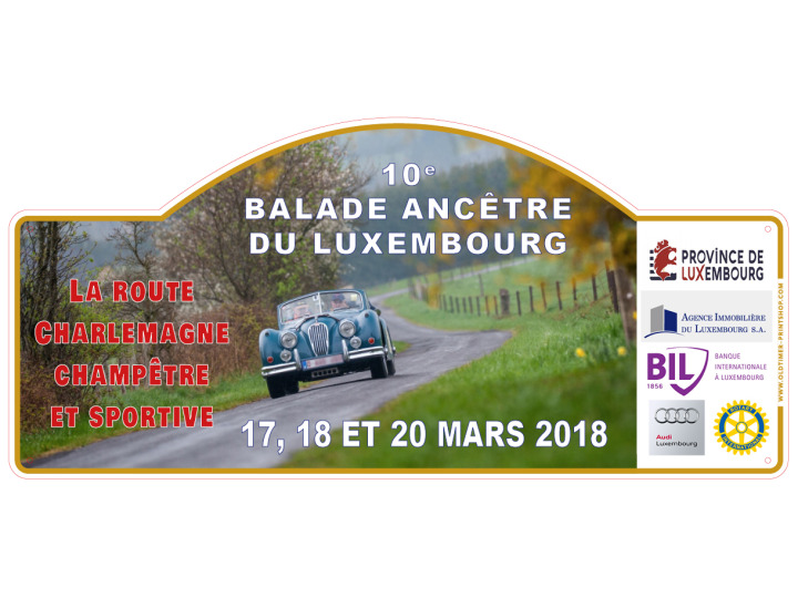 Rally plate modèle 5