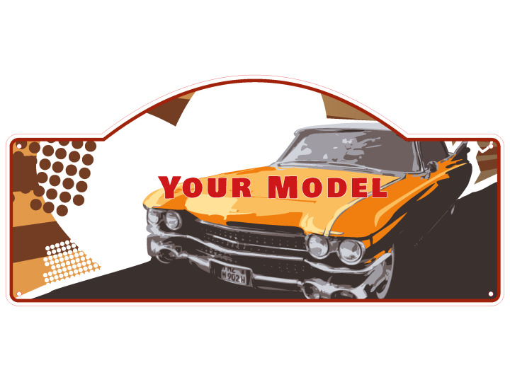 Rally plate modèle 8